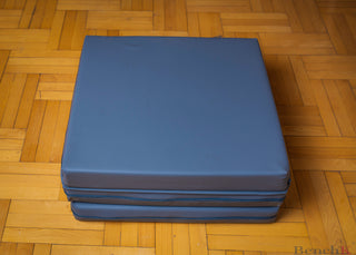 Składany materac gimnastyczny bezftalanowy BenchK Gymnastic Grey/Brown