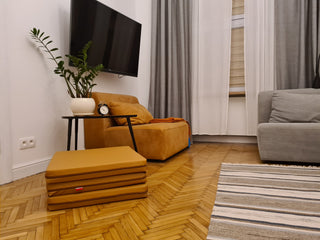 Składany materac gimnastyczny bezftalanowy BenchK Gymnastic Grey/Brown