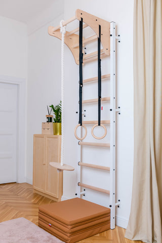 Składany materac gimnastyczny bezftalanowy BenchK Gymnastic Grey/Brown