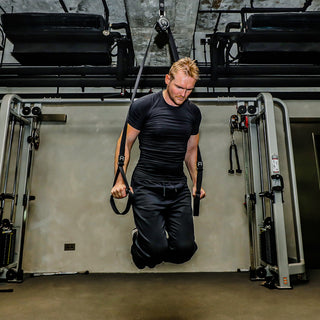 Podwieszane pasy (taśmy) treningowe do ćwiczeń BenchK RECOIL