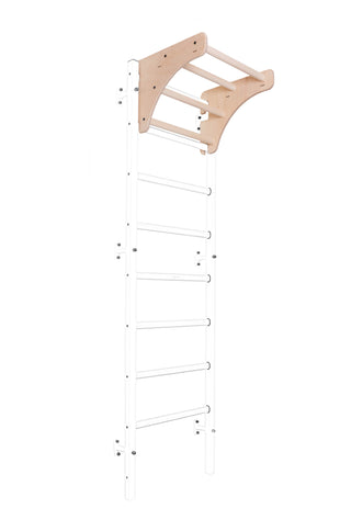 Regulowany bukowy drążek do podciągania BenchK PB076/PB204 do drabinki drewnianej i z metalowymi profilami