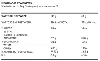 Białko z gór smak wanilowy
