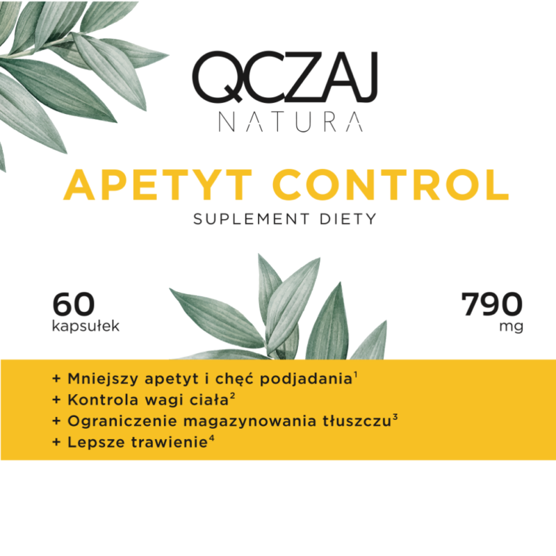 APETYT CONTROL – Kontrola Apetytu I Wsparcie W Odchudzaniu - Qczaj